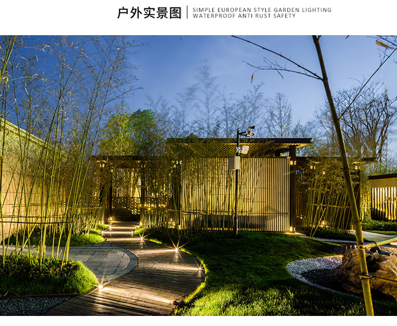可調(diào)角度防水led地埋燈 照樹燈照招牌燈3W5W7W9W12W15W18W30W36W(圖11)
